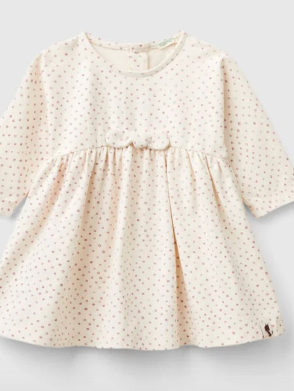 United Colors of Benetton Patterned dress with bow